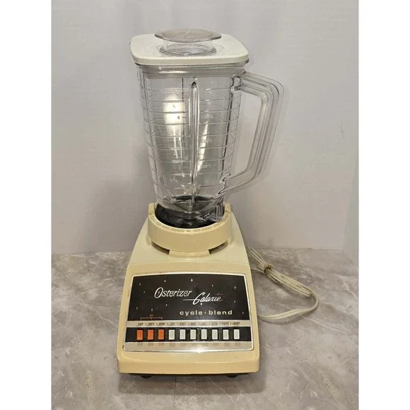 Osterizer Galaxie Blender GUC Vintage Retro Kitchen Appliance 8 Speed - Picture 8 of 8
